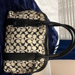 Authentic Coach Signature handbag used